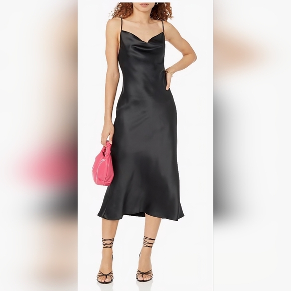 The Drop Scarlett Cowl Neck Slip Dress #1008 - Picture 7 of 8